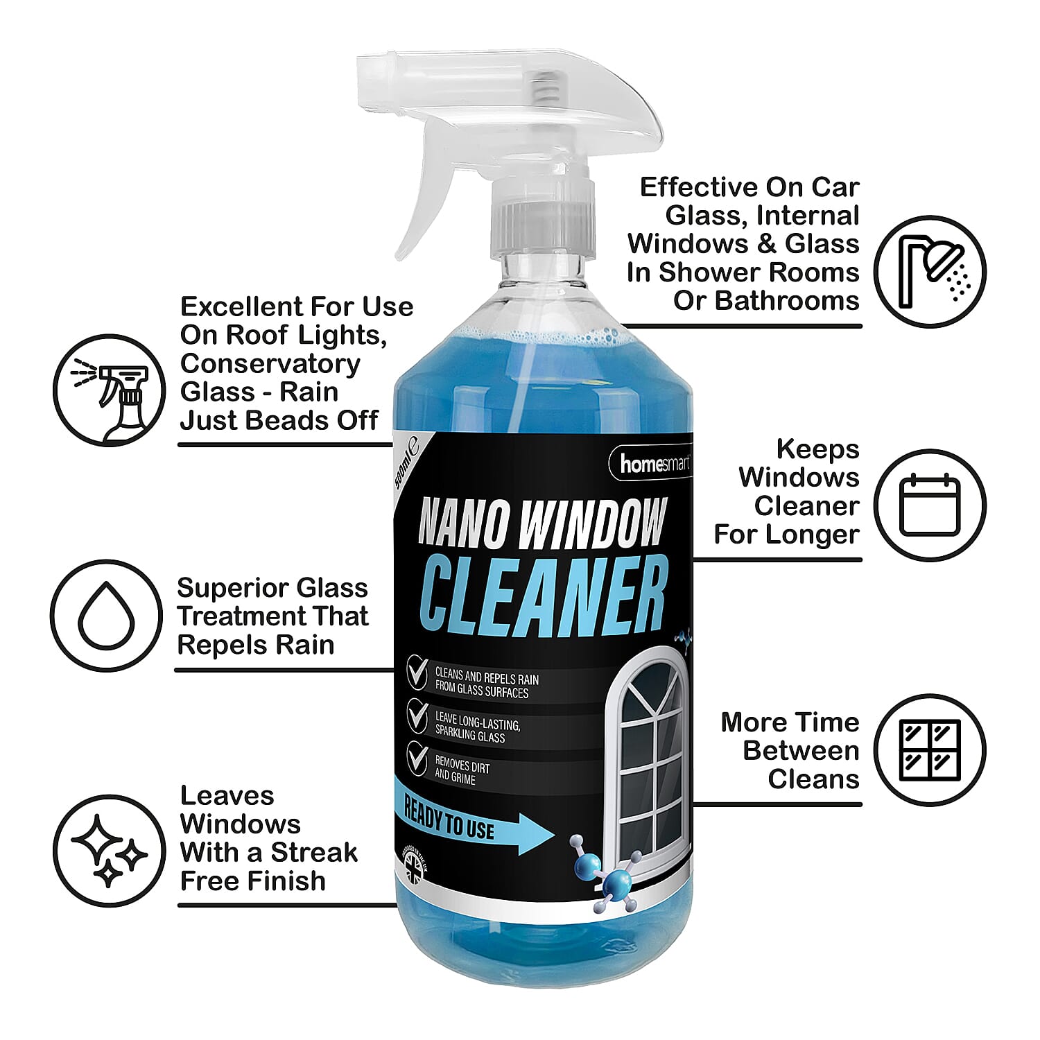 Homesmart Nano Window Cleaner (Capacity 500ML) 7679019 3