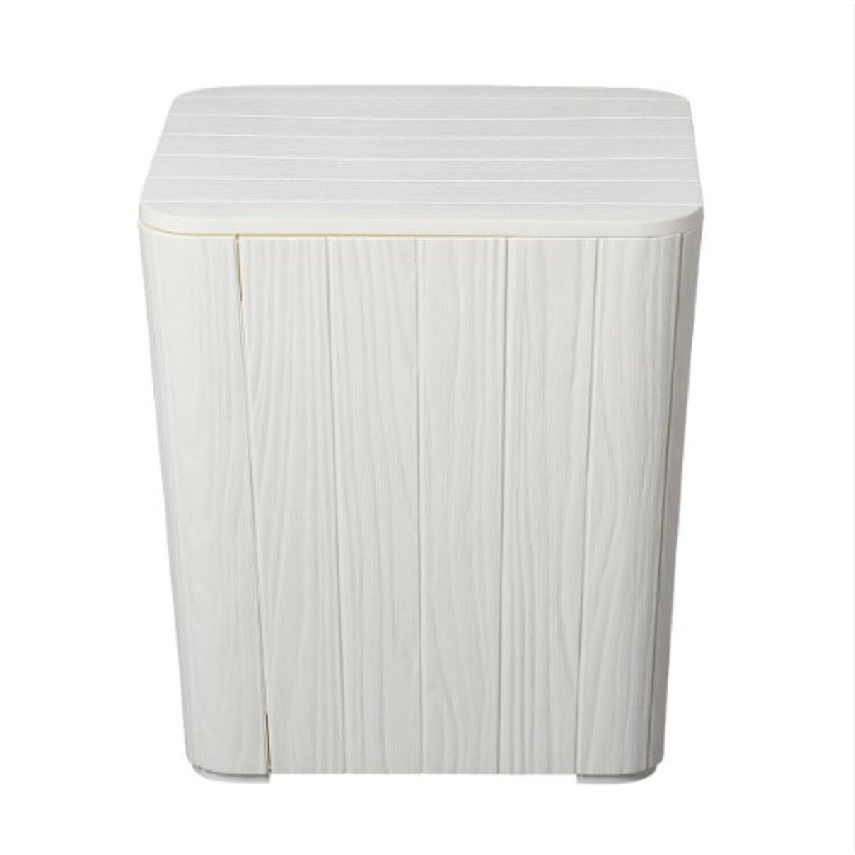 Durable UV Protected and Weather Resistance Storage Table - White 3712352 0