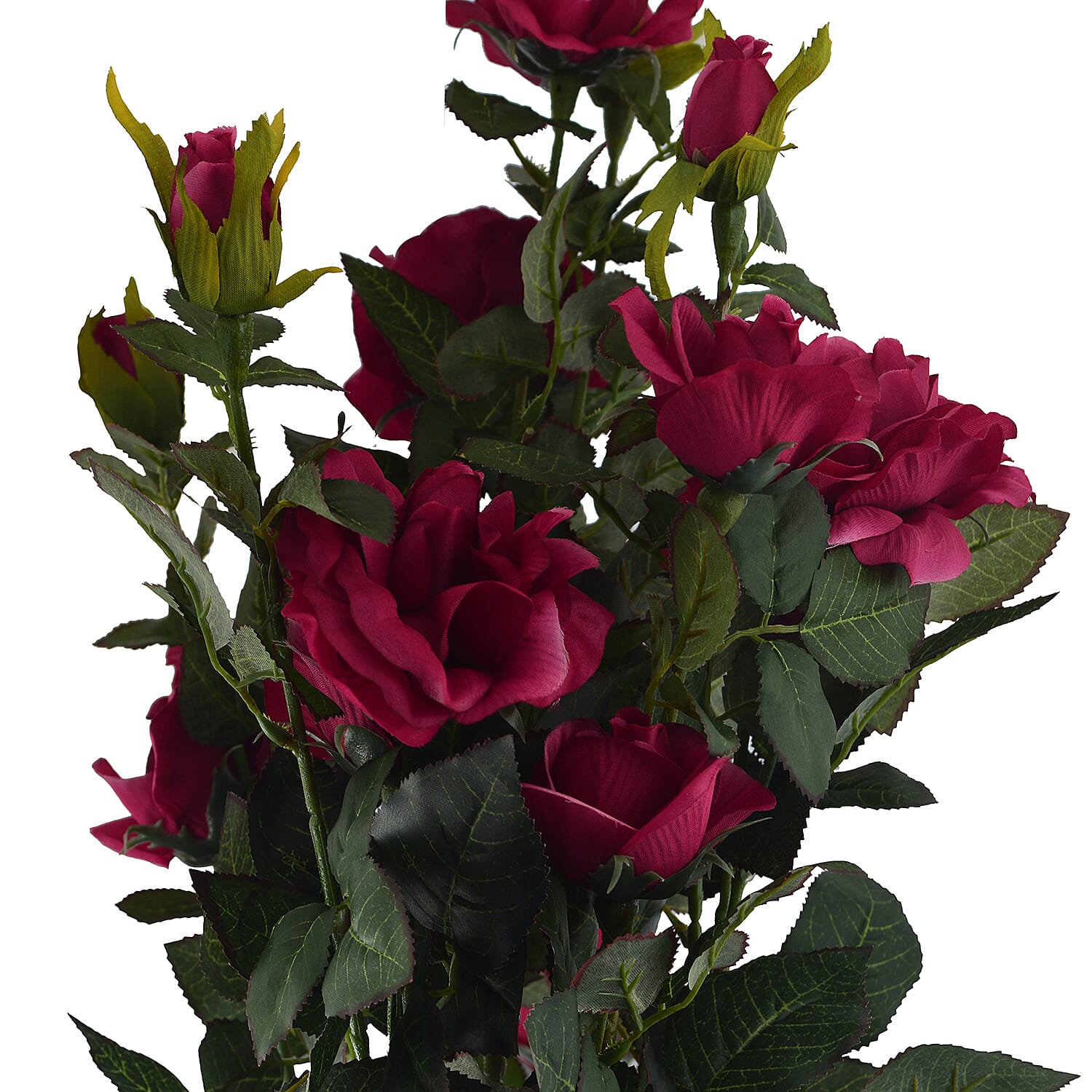 Multi-Stemmed Rose (Size 97x18 cm) - Dark Pink 7512908 1