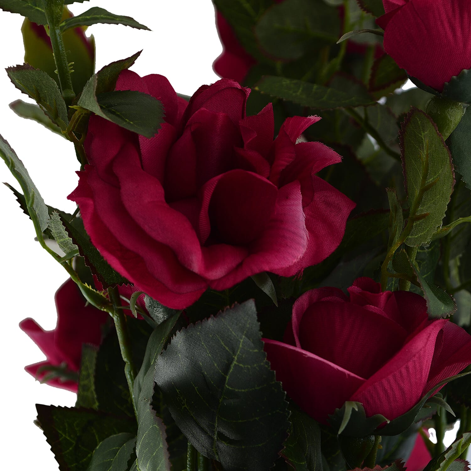 Multi-Stemmed Rose (Size 97x18 cm) - Dark Pink 7512908 2