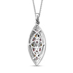 Multi-Tourmaline and Natural Zircon Pendant with Chain (Size 20) in Platinum Overlay Sterling Silver 2.65 Ct, Silver Wt. 5.16 Gms