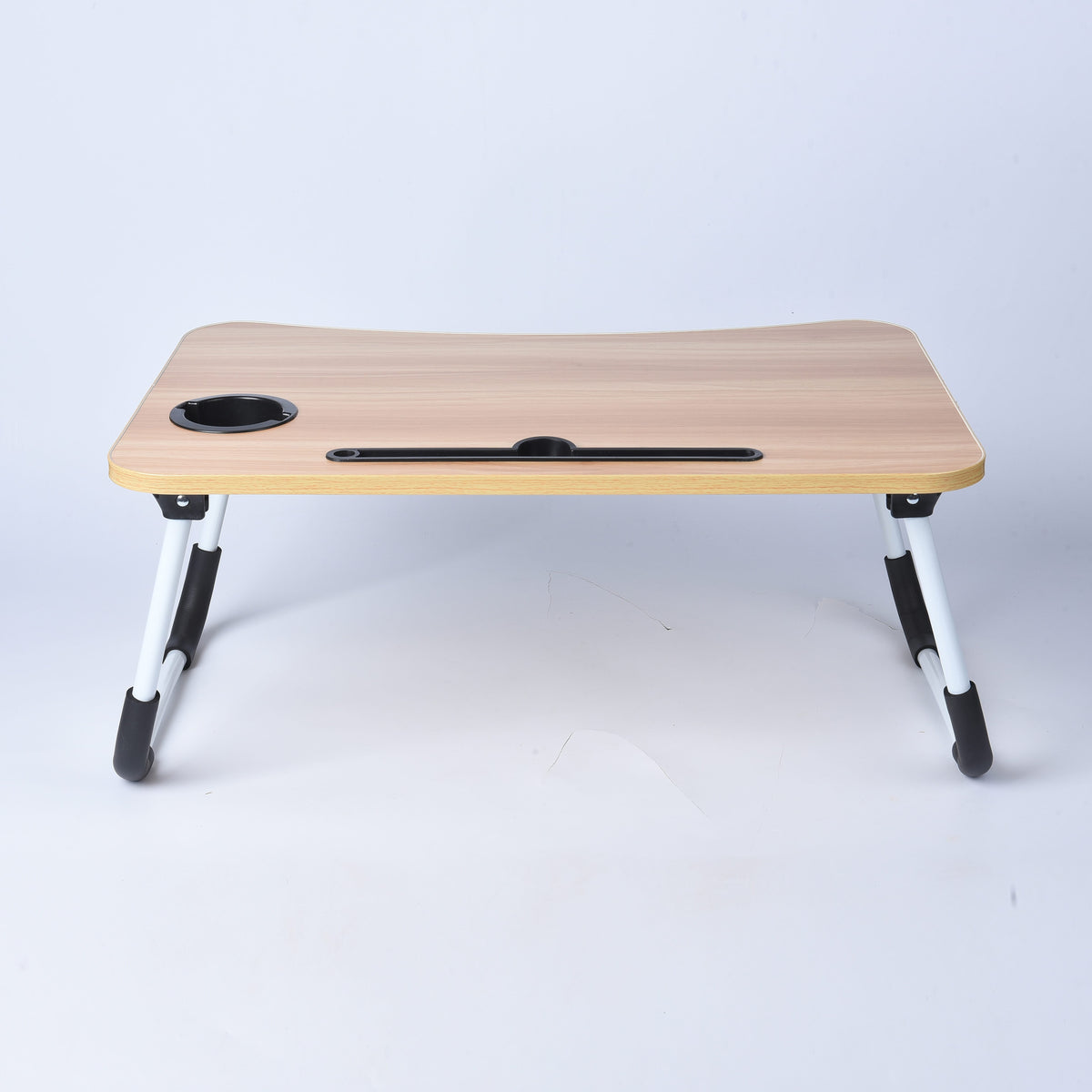 Multi-function Folding Table with a Cup Holder - Wooden 6639243 2