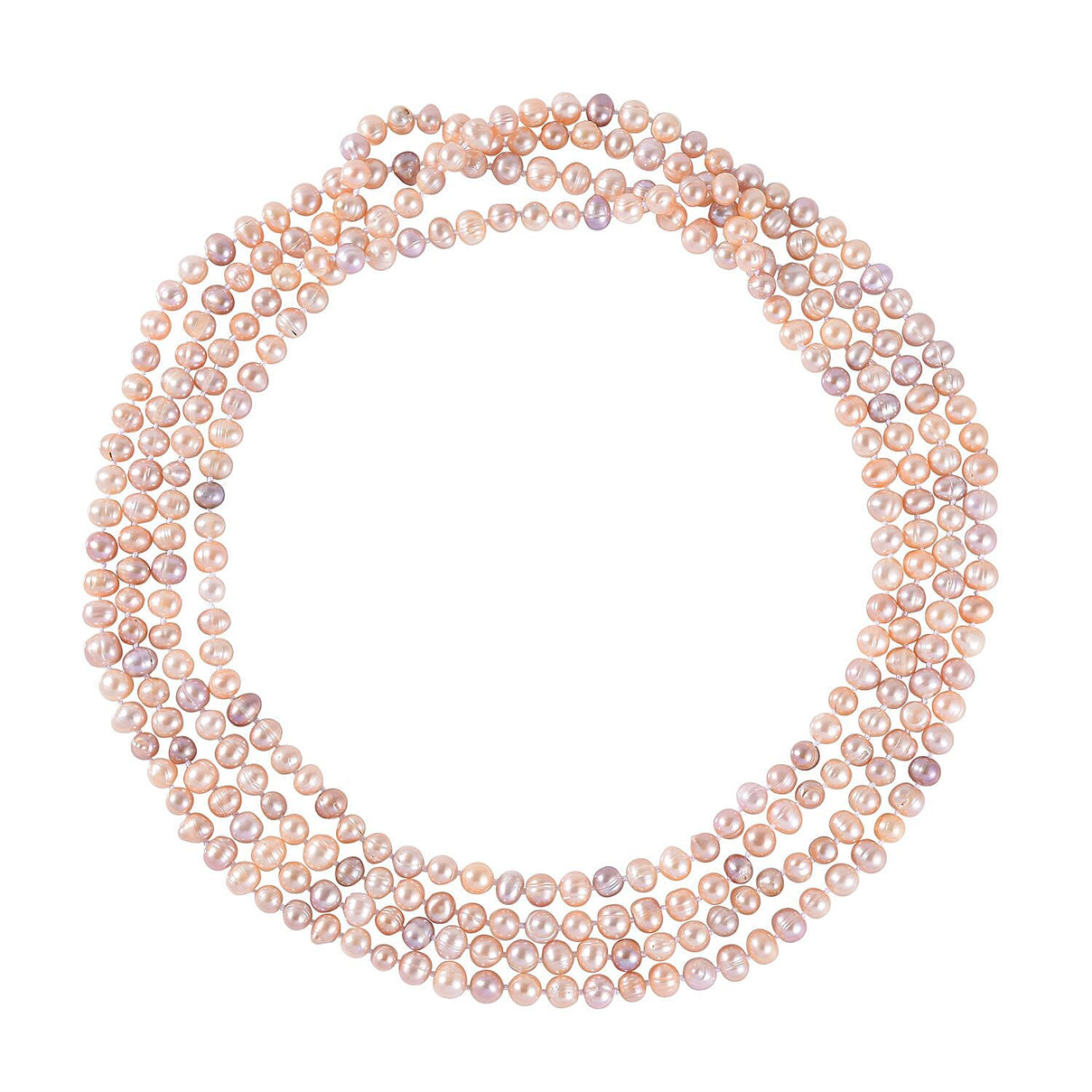 Legacy Pearls Collection - Multicolour Pearl 100 Inch Beads Necklace 7591343 0