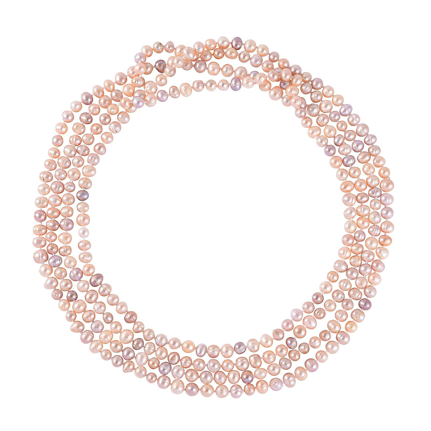 Legacy Pearls Collection - Multicolour Pearl 100 Inch Beads Necklace 7591343 0