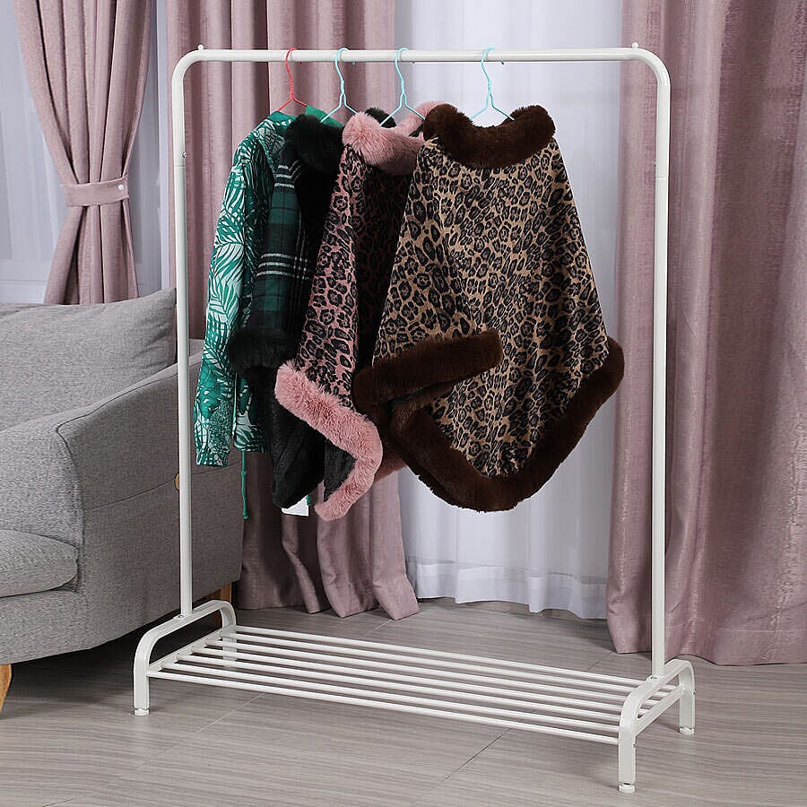 Multifunctional Garment Stand Cloth Rack - White 3819235 0