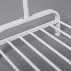 Stylish Garment Rack (Size 115x40x145 Cm) - White