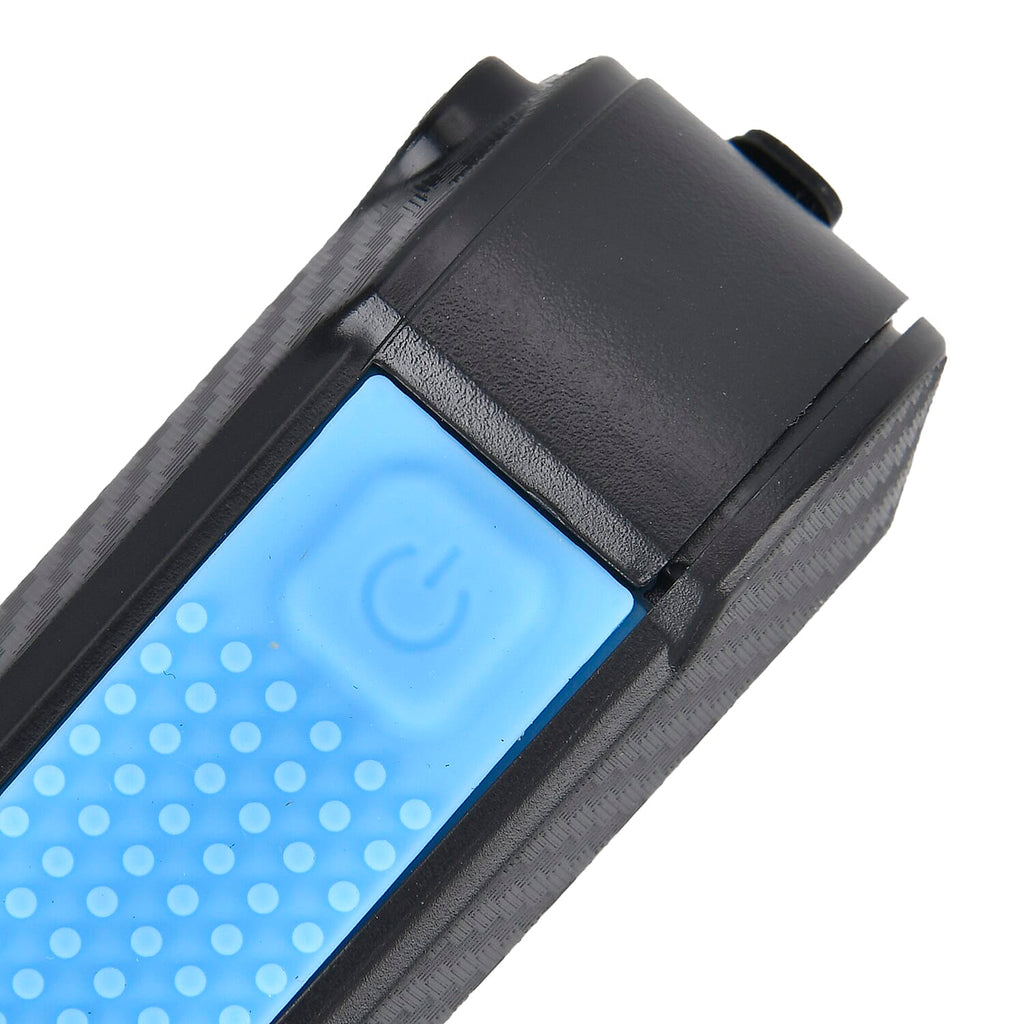 Multifunctional Solar Power Bank (Power 10000 mAh) with Wireless Charging (Inc. Type C, Micro USB & Lightning Cable) - Blue & Black
