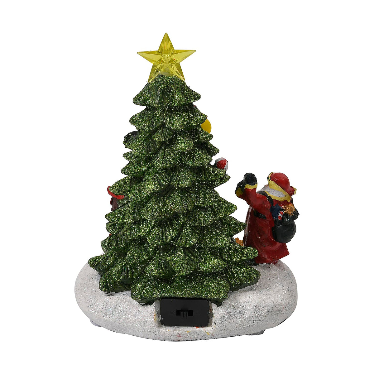 LED Lighted Musical Christmas Tree Figurine 7823570 7