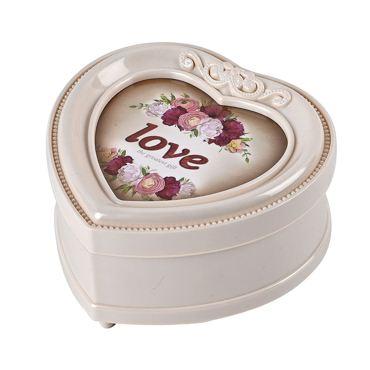 Heart Shape Musical Jewellery Box 7573418 1