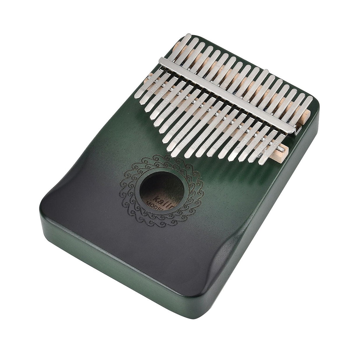 Kalimba- 17 Sound Thumb Piano (Size 17x12x3 cm) - Green 7698205 3
