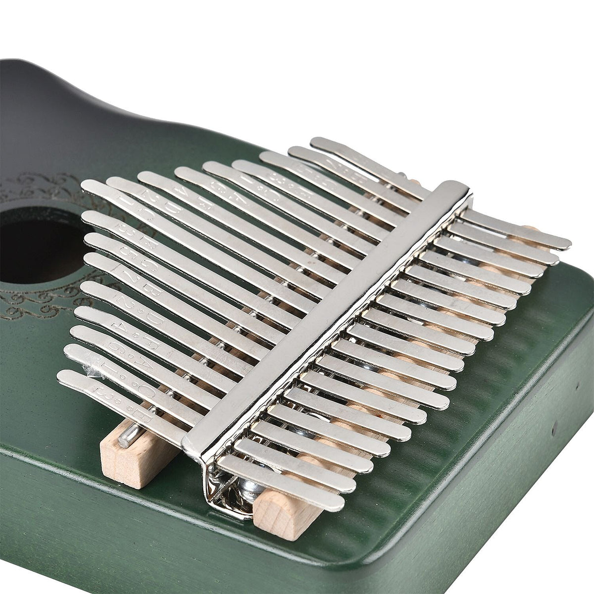 Kalimba- 17 Sound Thumb Piano (Size 17x12x3 cm) - Green 7698205 4