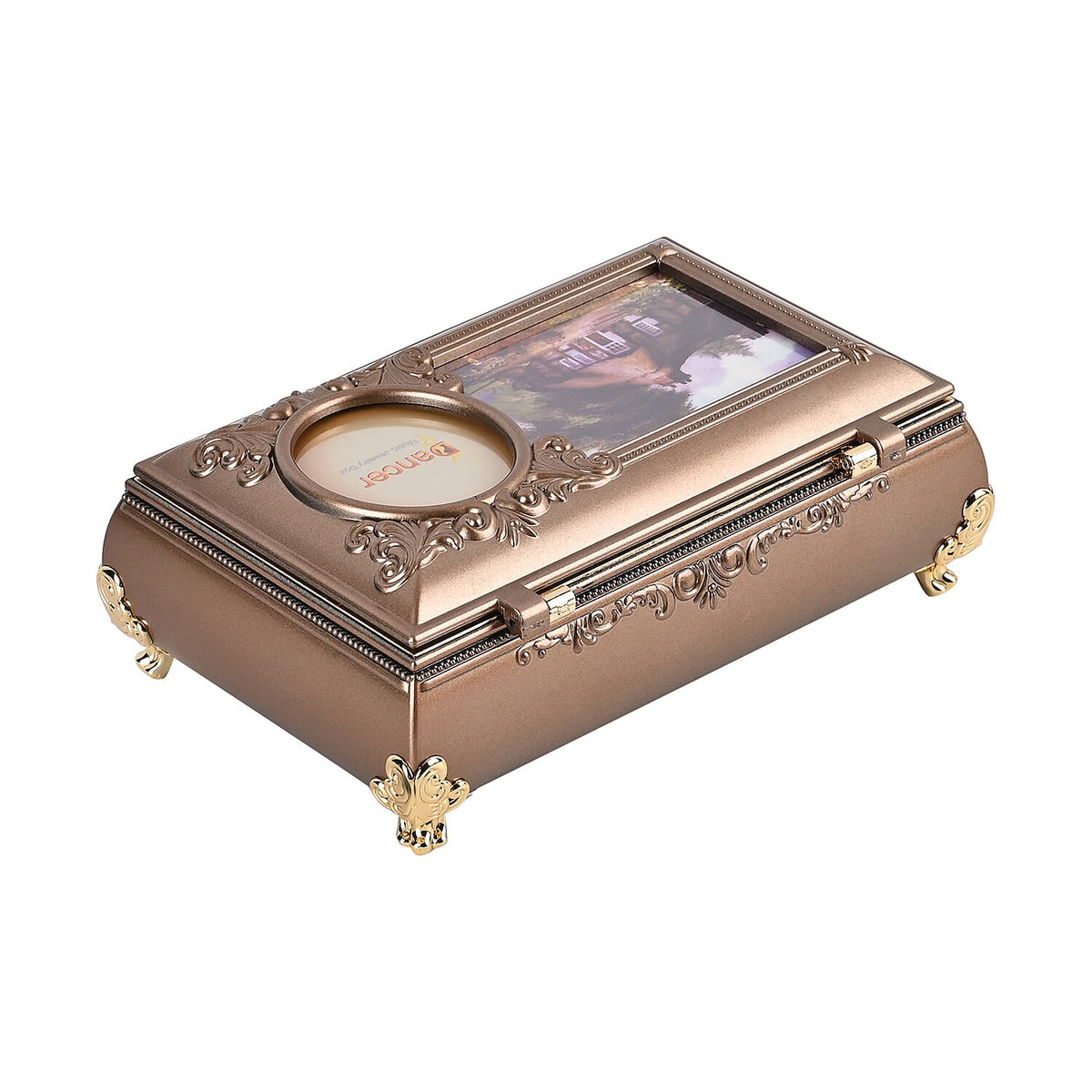 Oblong Shape Music Box with a Ballerina 7573422 5