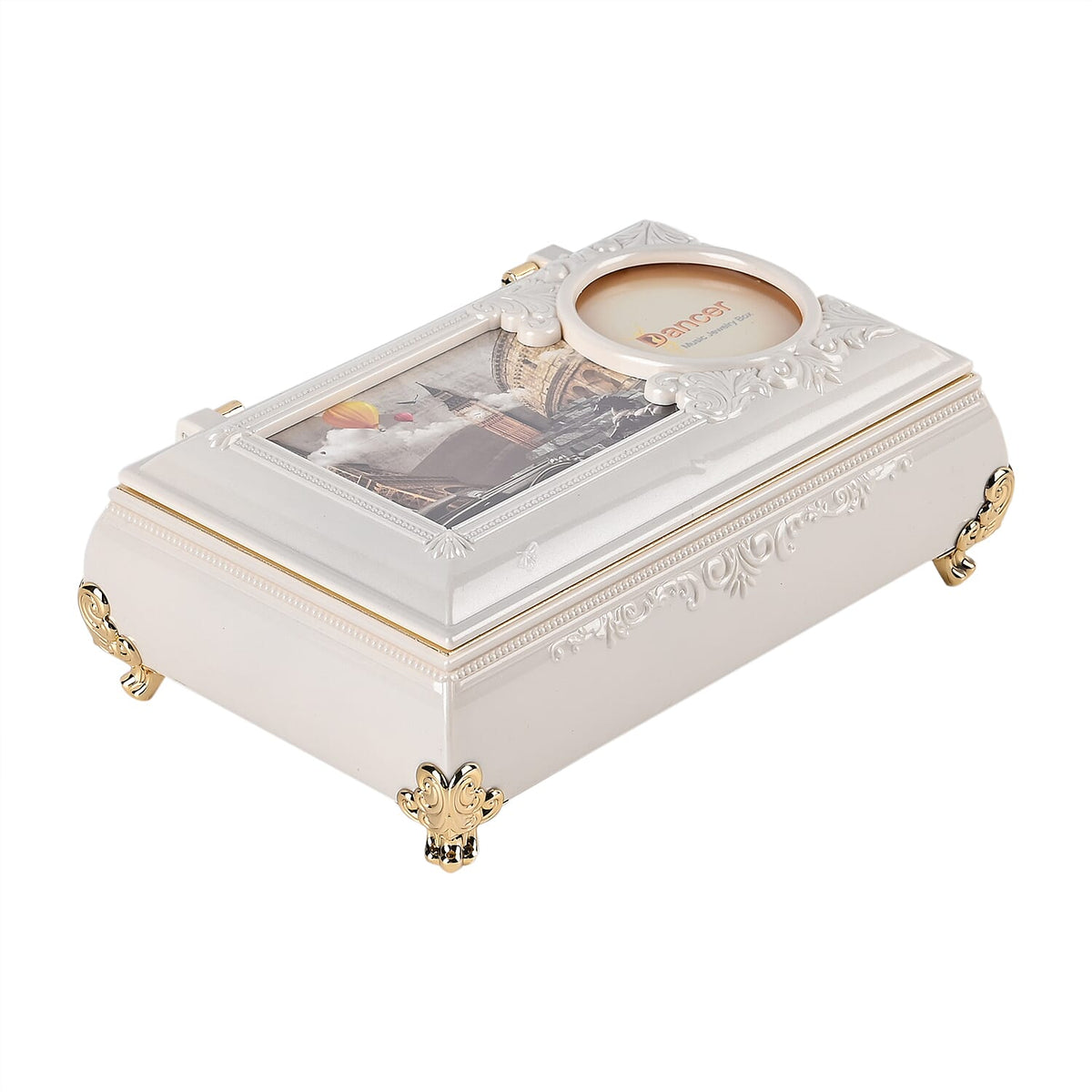 Oblong Shape Music Box with a Ballerina 7573424 1