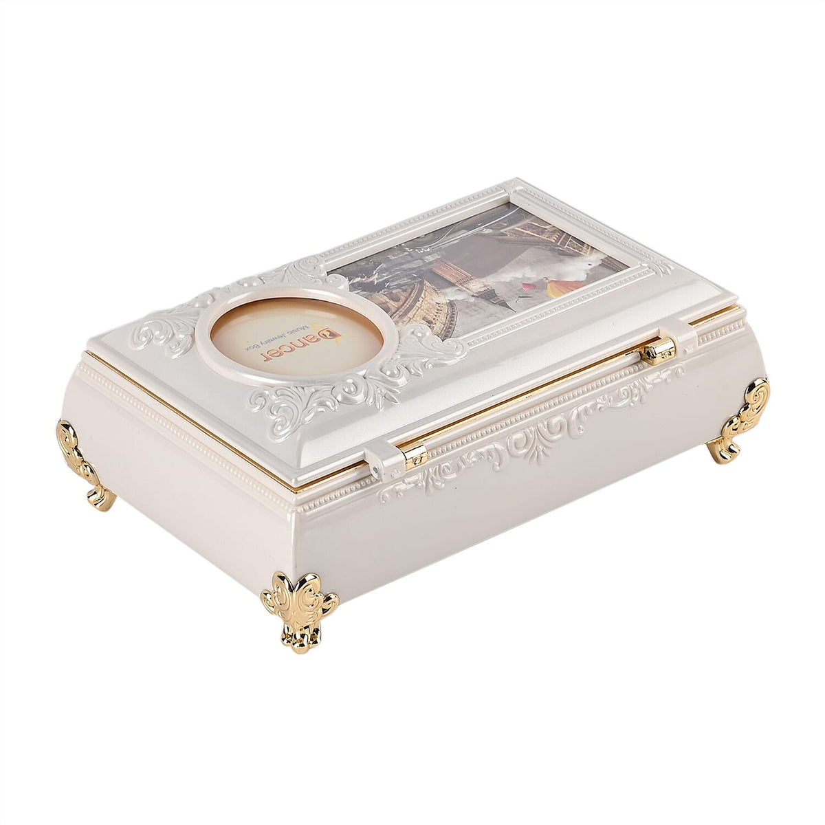 Oblong Shape Music Box with a Ballerina 7573424 2