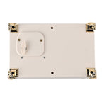 Oblong Shape Music Box with a Ballerina - White