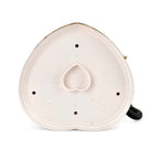 Antique Phone Music Box with Jewellery Box (Size 20x18x16 cm) - White