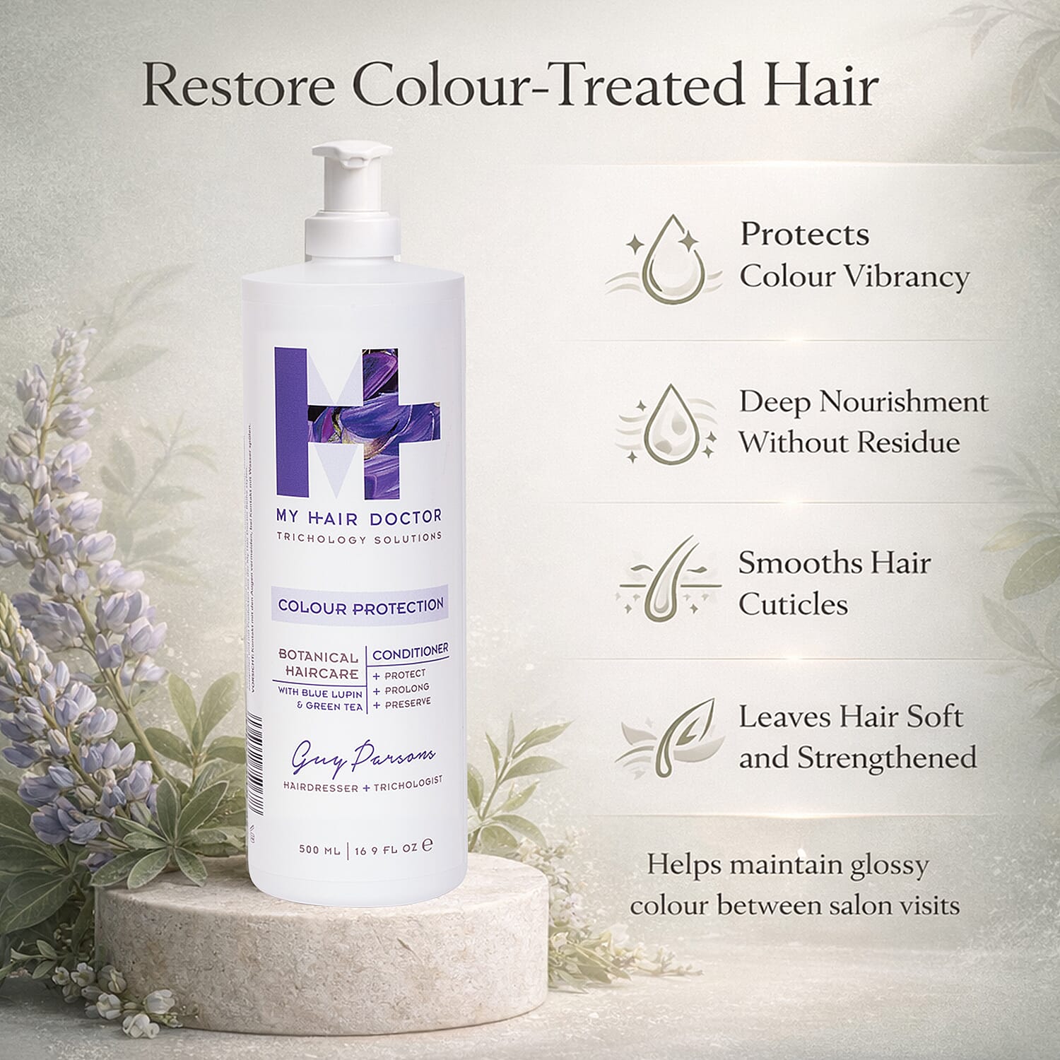 My Hair Doctor - Colour Protection Conditioner - 500ml 8335705 2