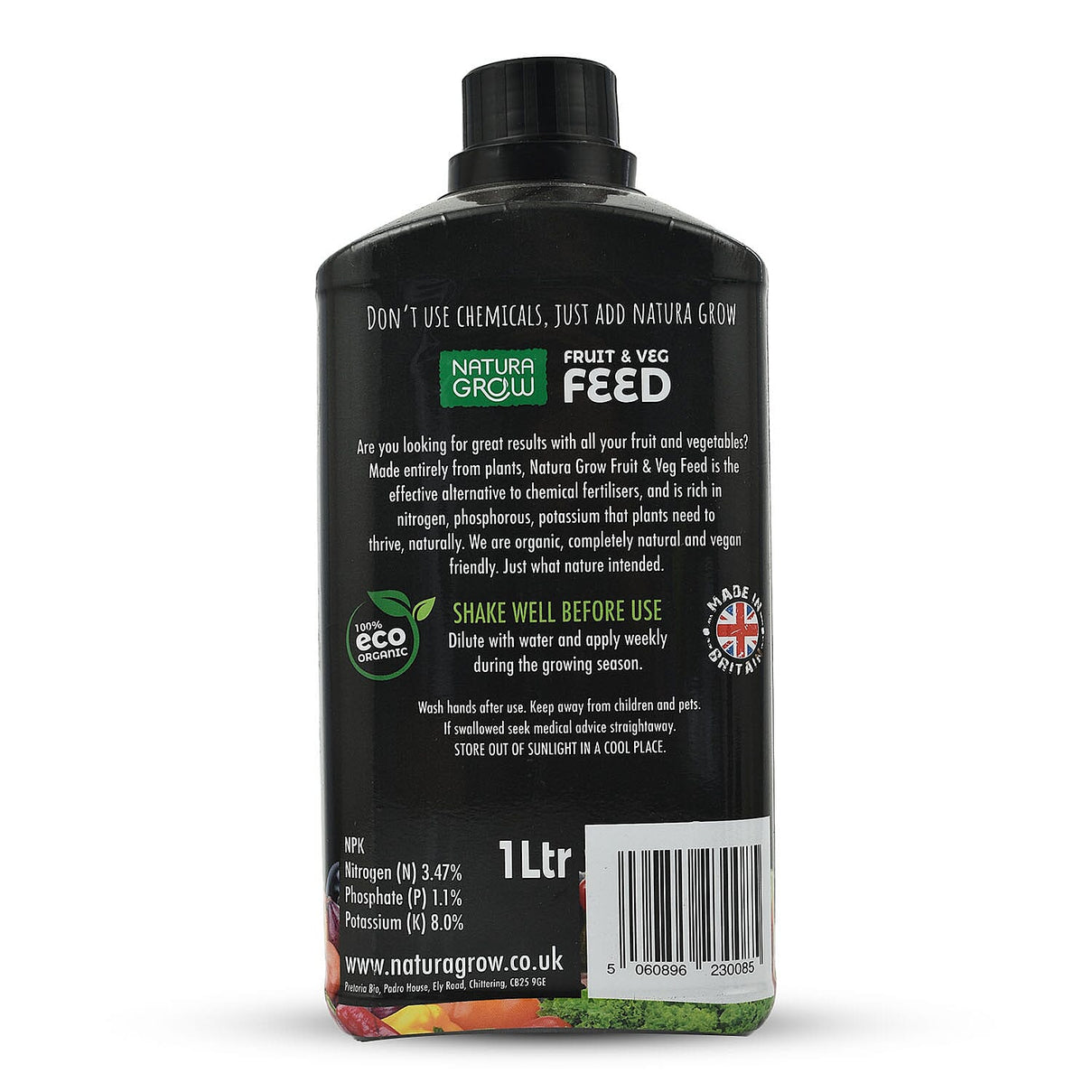 NATURA GROW 1L Chemical Free Fruit - Veg Feed 7699443 3