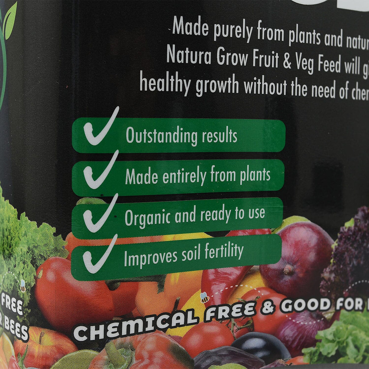 NATURA GROW 1L Chemical Free Fruit - Veg Feed 7699443 4