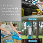 Exclusive 14 Piece H20 E3 Multi-Purpose Cleaning Kit with Surface Cleaner, Mop, Replacement Cloths PLUS Microfibre Cloths