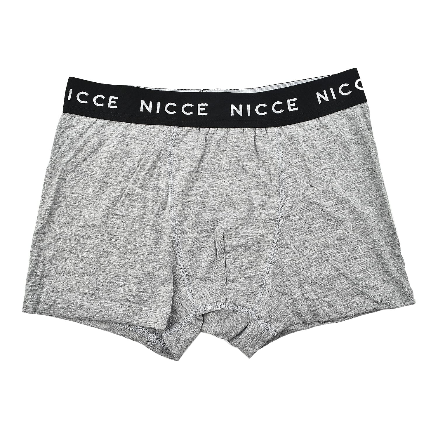 NICCE 95% Cotton, 5% Elastane Set of 7 Boxers - Size L (34-36 Inches) - Mono 7766561 4