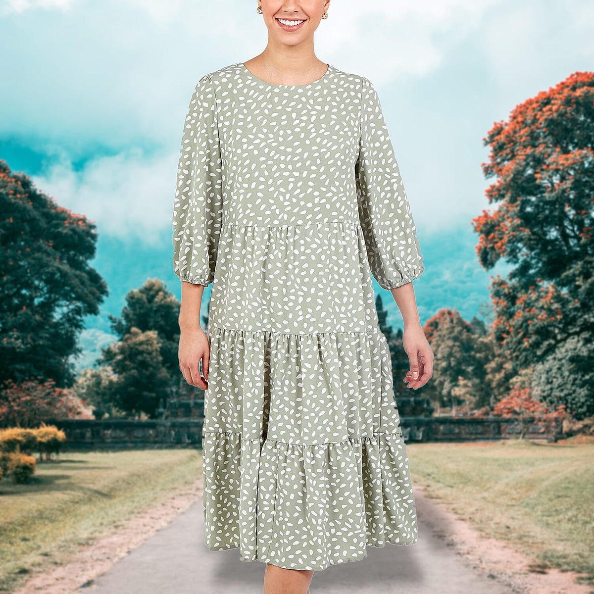 Nova Of London Panelled Smock Dress 6100707 2