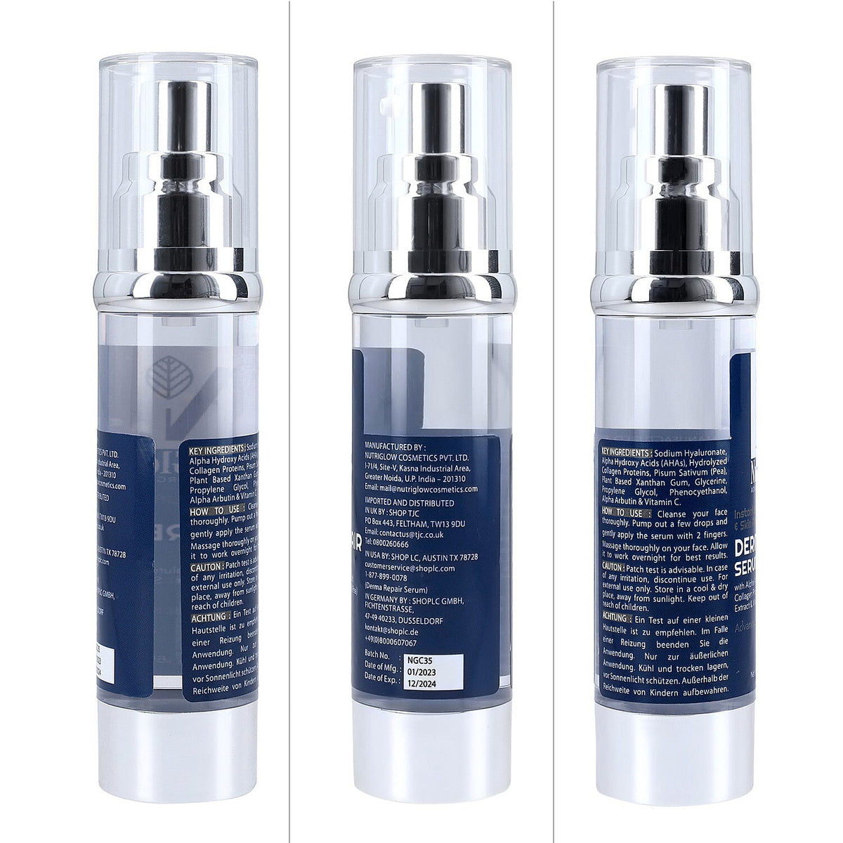 NUTRIGLOW - Derma Advanced Night Repair Face Serum - 50ml 7261143 5