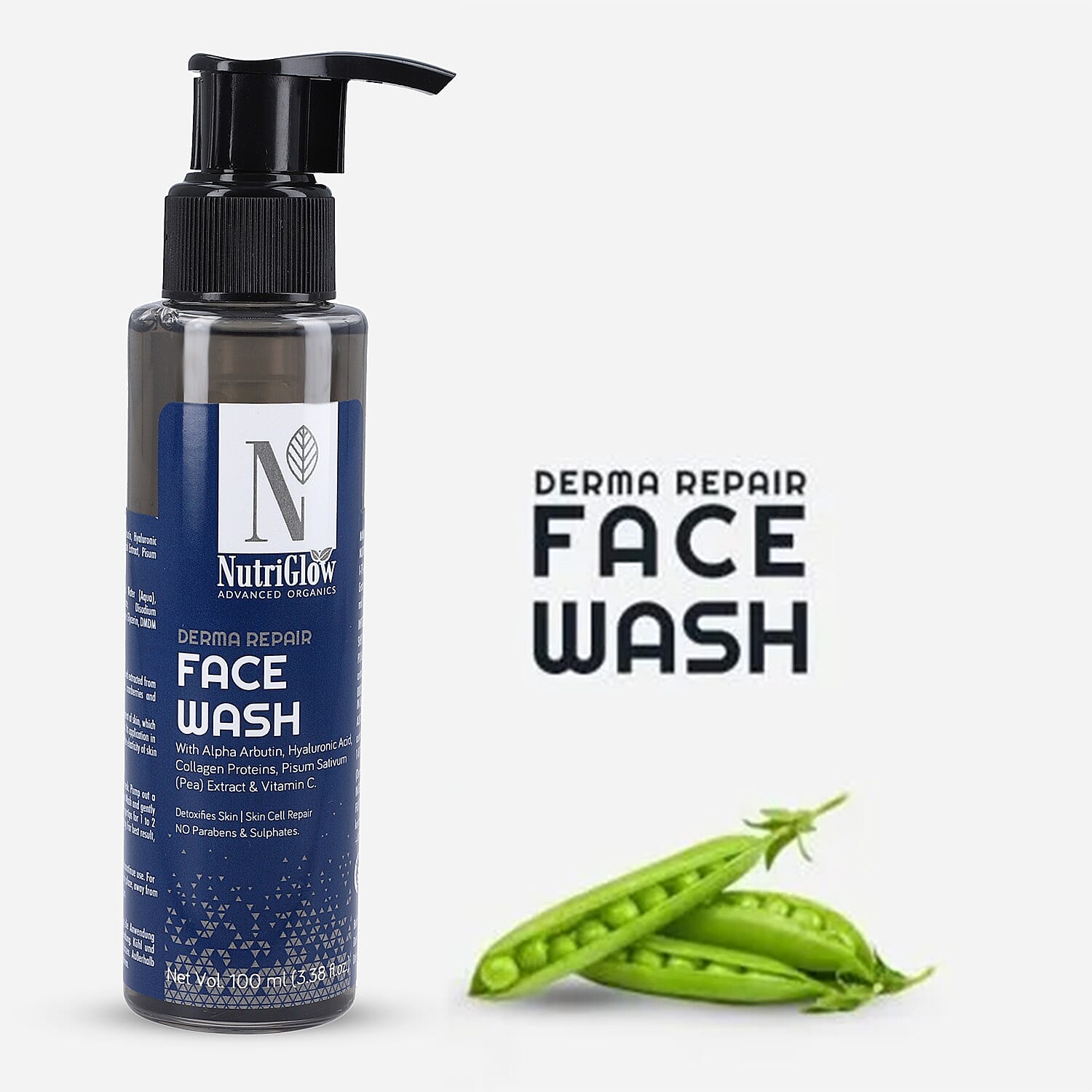 NUTRIGLOW Derma Advanced Organi Repair Face Wash - 100ml 7261158 3