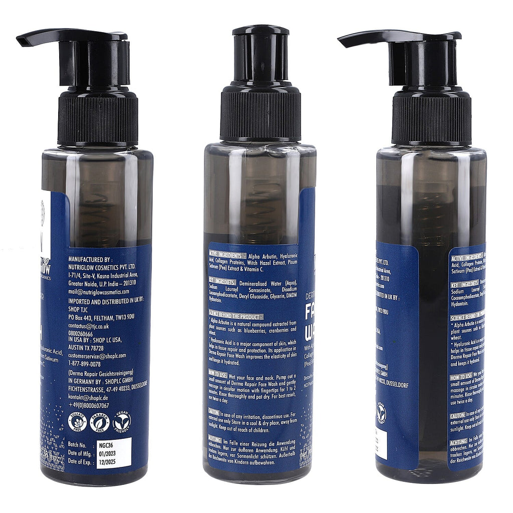 NUTRIGLOW - Derma Repair Skin Lighting Face Wash - 100ml