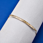 NY Close Out -9K Yellow Gold Natural Yellow Diamond Adjustable Bracelet (Size 6.5 to 9) 0.76 Ct, Gold Wt. 3.20 GM
