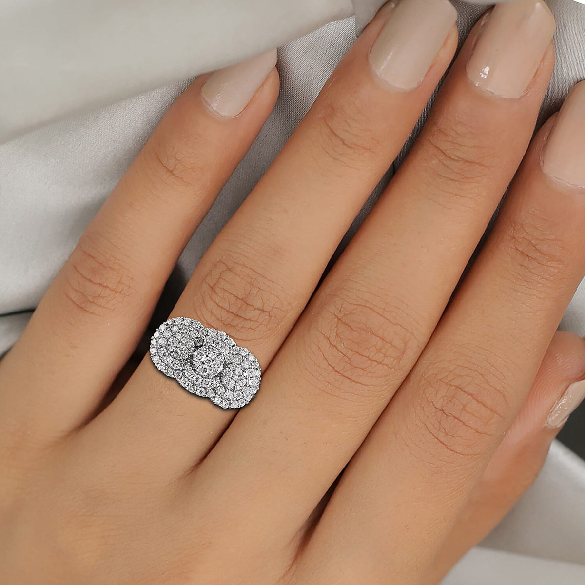 Diamond Ring in 14K White Gold 8919691 2