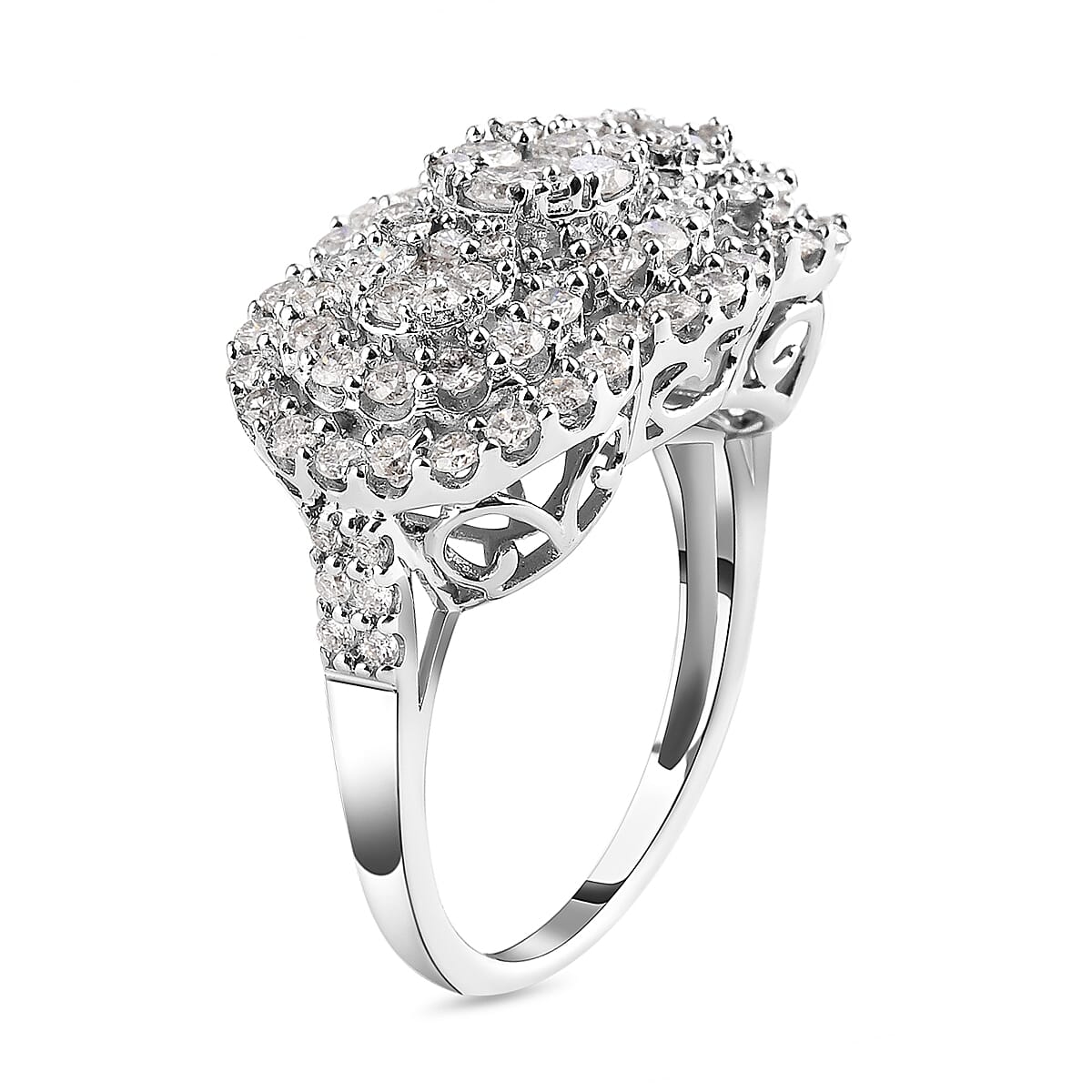 Diamond Ring in 14K White Gold 8919691 3