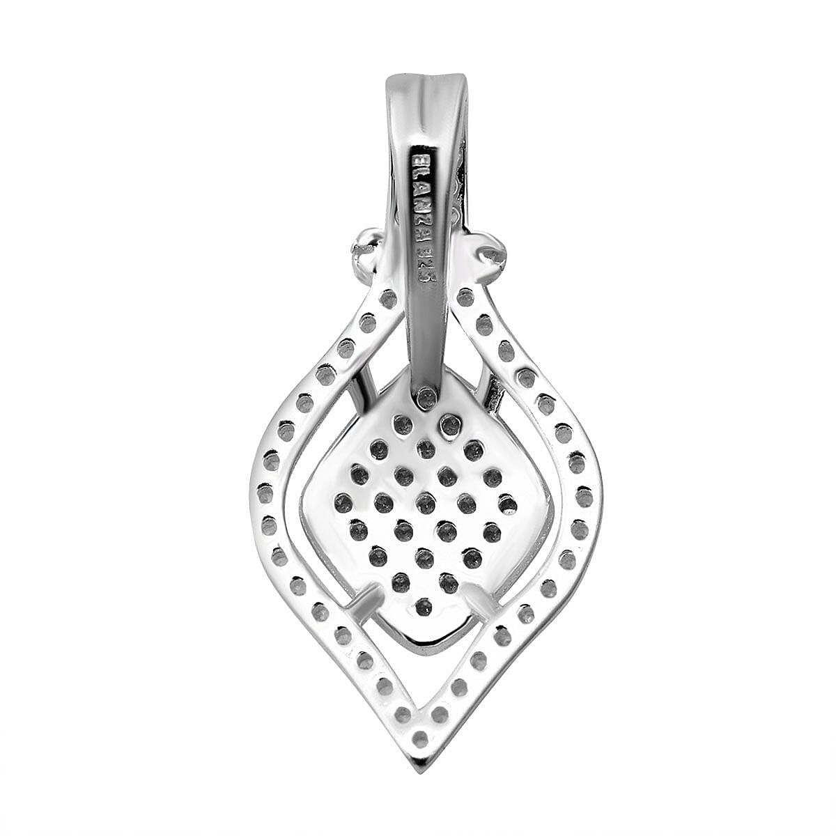 NY Close Out - Simulated Diamond Pendant in Sterling Silver 7212531 4