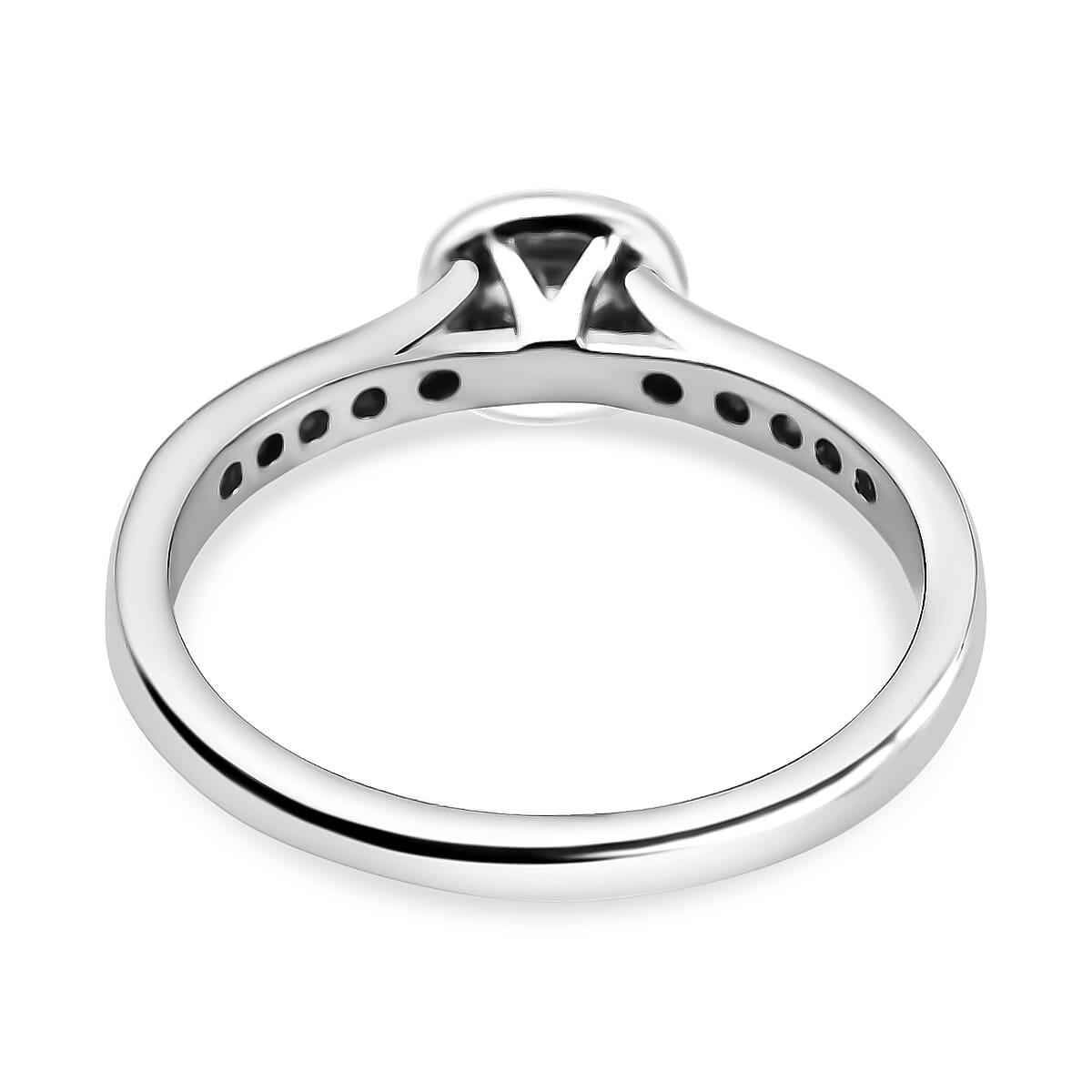 NY Closeout - 14K White Gold Diamond (SI-G-H) Ring 0.35 Ct. 7268989 3