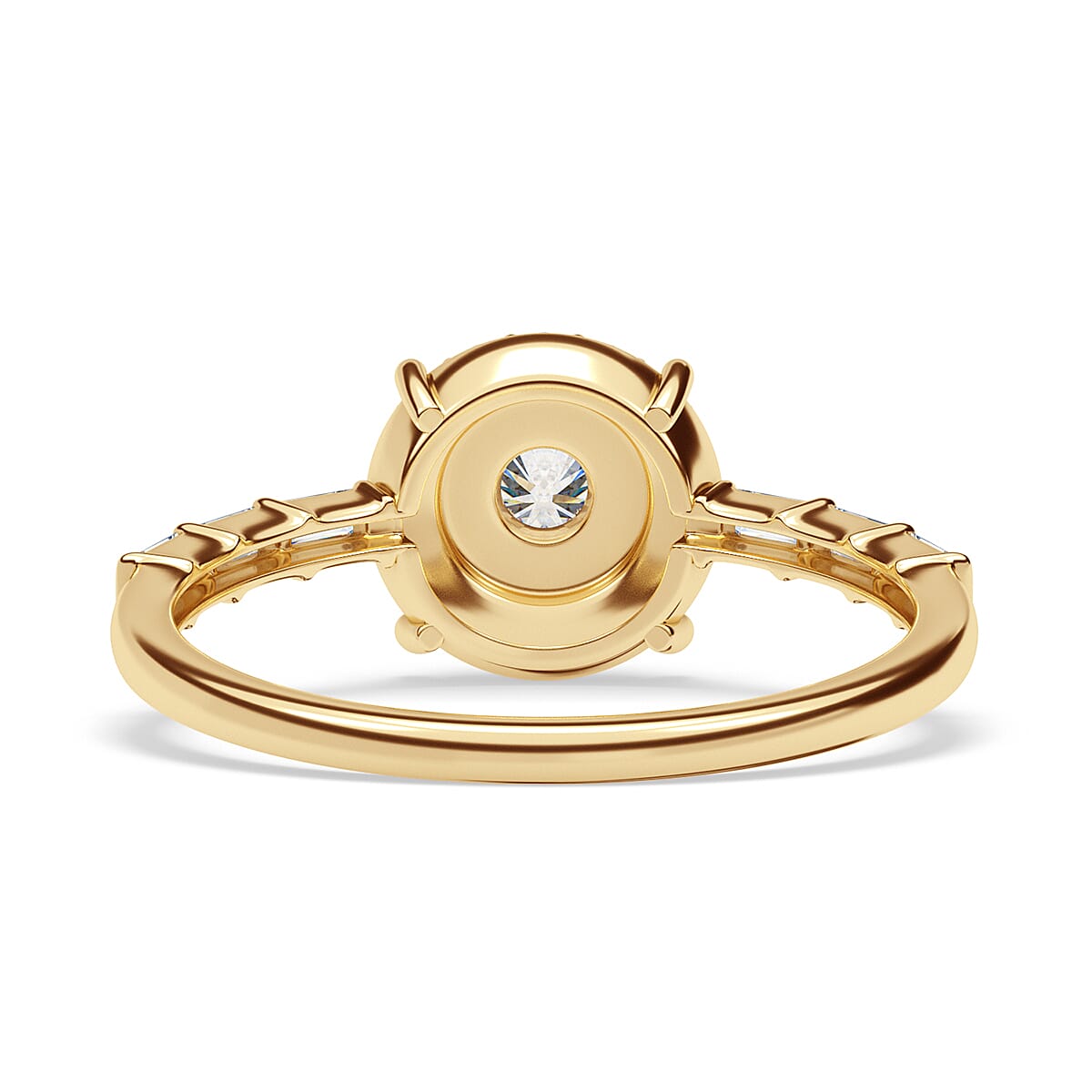 NY Closeout 14K Yellow Gold Diamond (G-H) Ring 0.50 Ct. 7551391 5