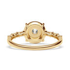 NY Closeout 14K Yellow Gold Diamond (G-H) Ring 0.50 Ct.