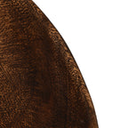 Nakkashi - Handmade Wood Triangle Bowl (Size 25x25x8Cm)