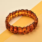 Natural Baltic Amber Bracelet (Size 7 - 10)