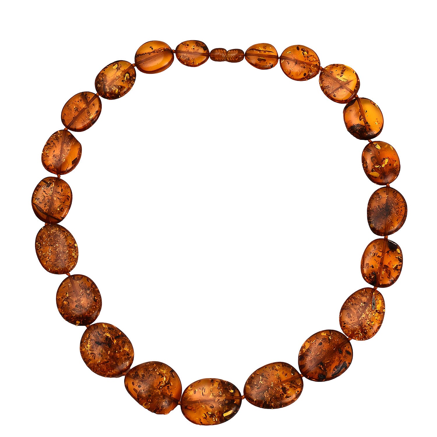 Natural Baltic Amber Necklace (Size -20.0) 7832934 0