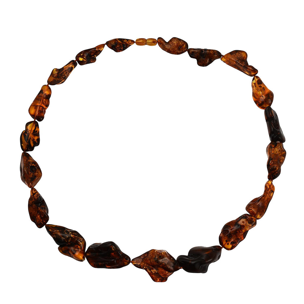 Natural Baltic Amber Necklace (Size -26.0)