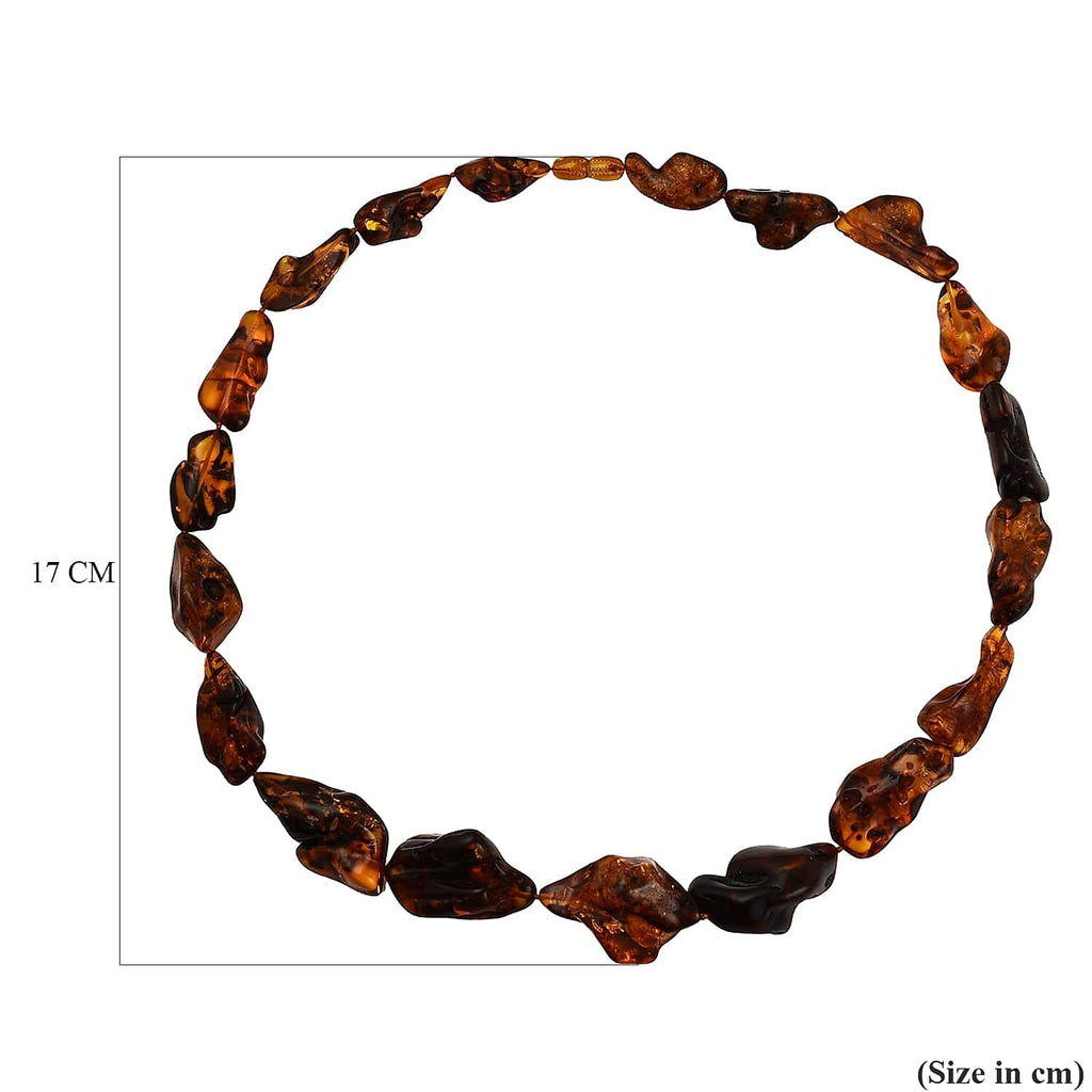 Natural Baltic Amber Necklace (Size -26.0)