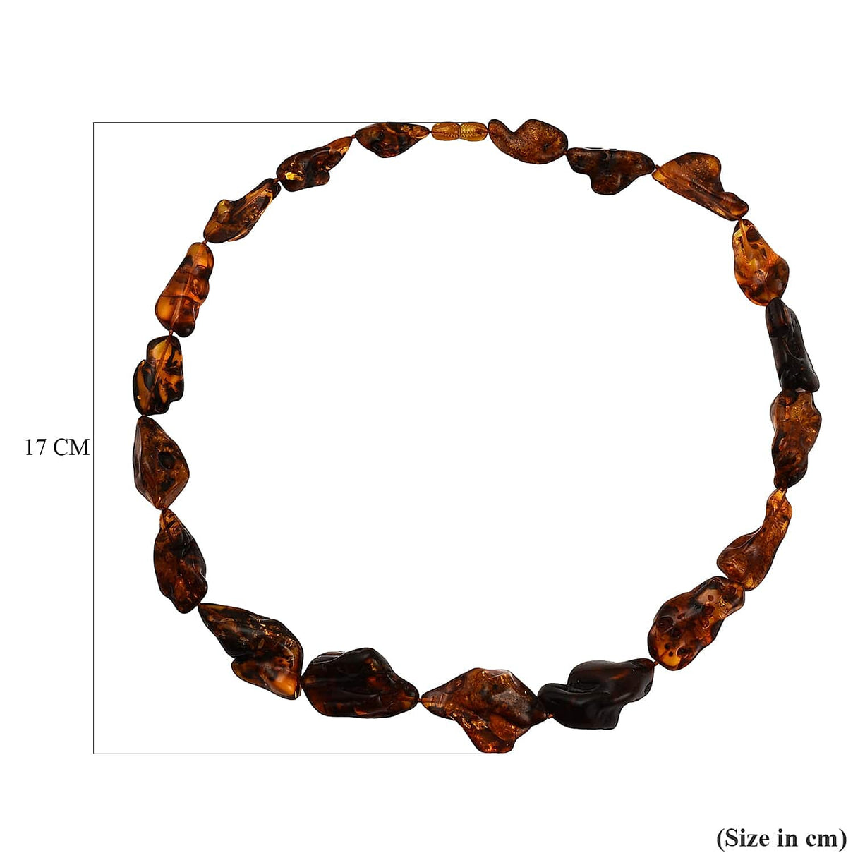 Natural Baltic Amber Necklace (Size -26.0) 7832928 4