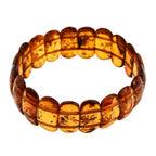 Natural Baltic Amber Stretchable Bracelet (Size 7.5)