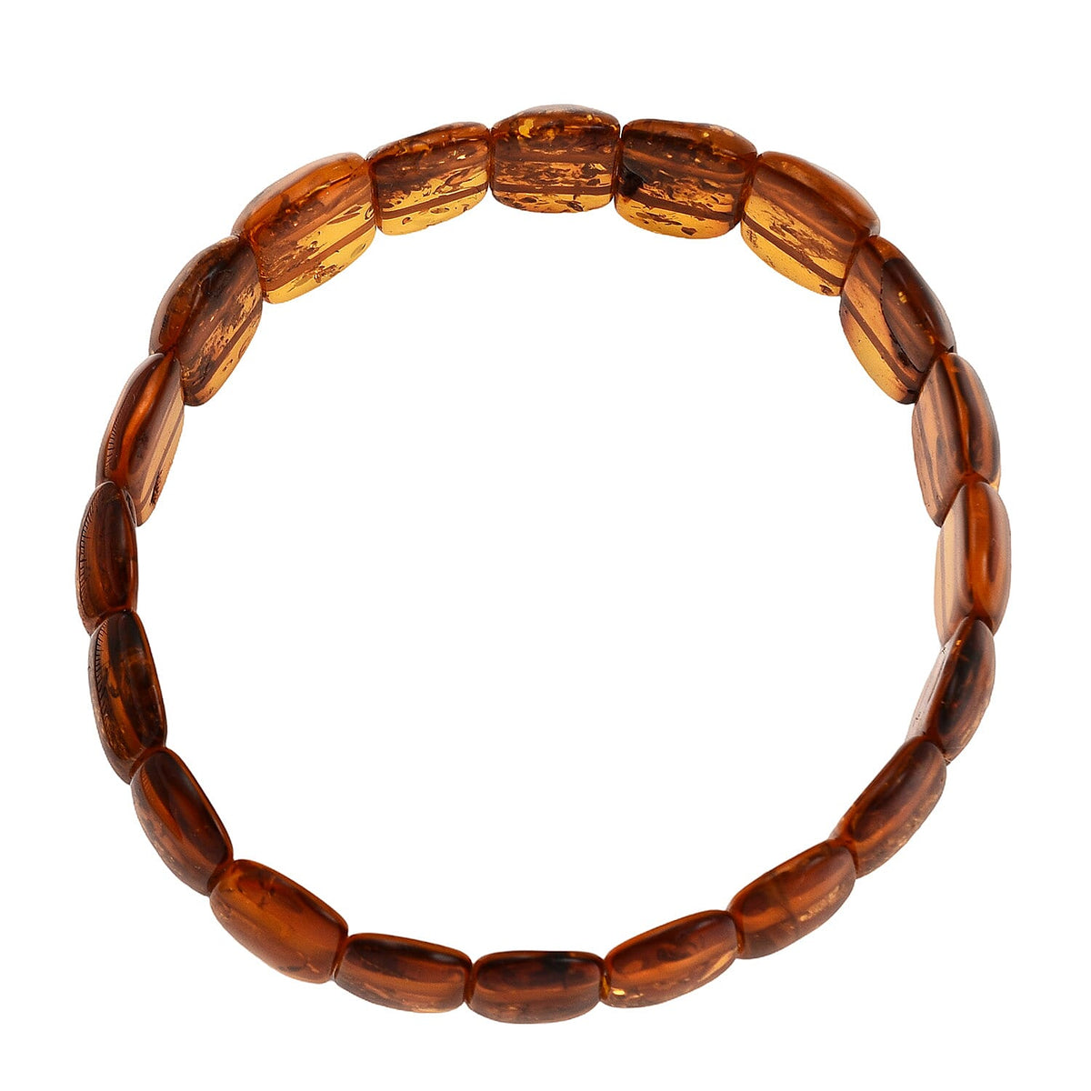 Natural Baltic Amber Stretchable Bracelet (Size 7.5) 7832902 2
