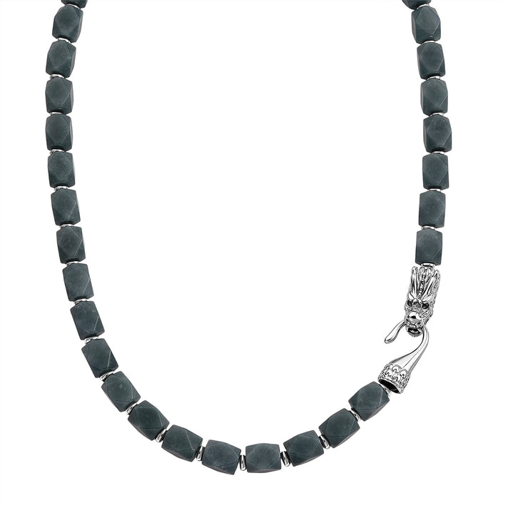 Tucson Preview- Natural Type A Jadeite Necklace (Size - 20) with Dragon Lock 400.00 Ct. 8414785 1