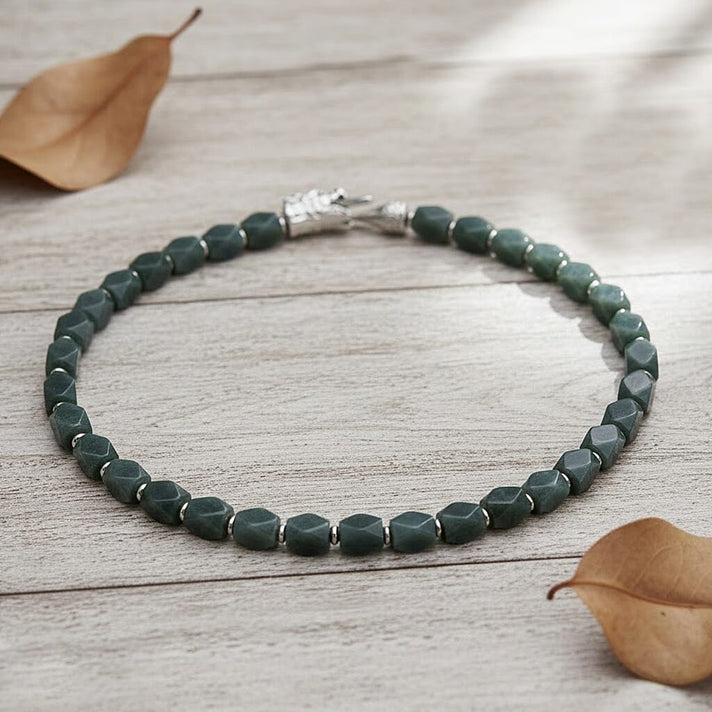 Tucson Preview- Natural Type A Jadeite Necklace (Size - 20) with Dragon Lock 400.00 Ct. 8414785 2