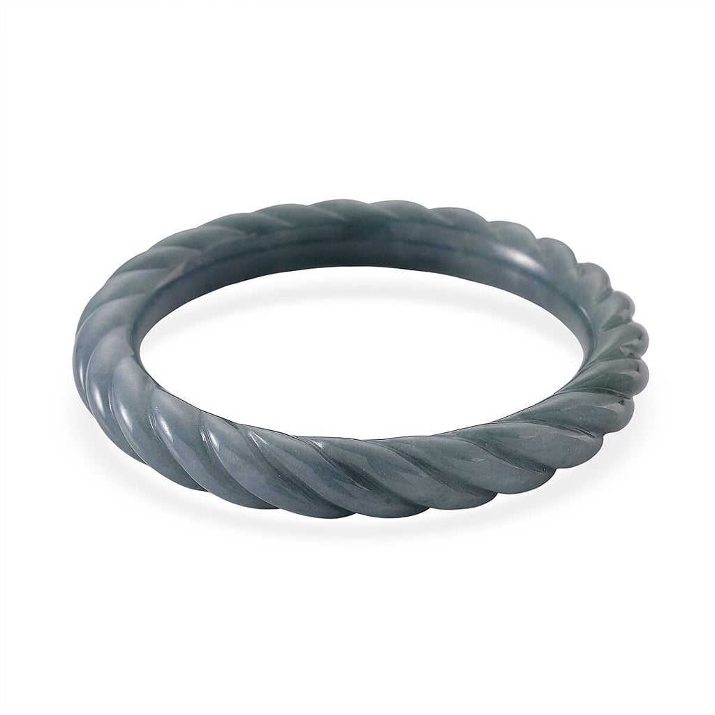 Guatemala Natural Jadeite Bangle (Size - 7.5) 300.00 Ct.
