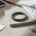 Guatemala Natural Jadeite Bangle (Size - 7.5) 300.00 Ct.