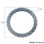 Guatemala Natural Jadeite Bangle (Size - 7.5) 300.00 Ct.