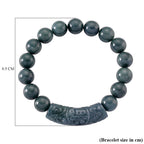 Natural Jade Stretchable Bracelet (Size - 7.5) 190.00 Ct.